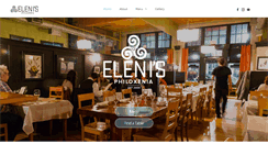 Desktop Screenshot of elenisrestaurant.com